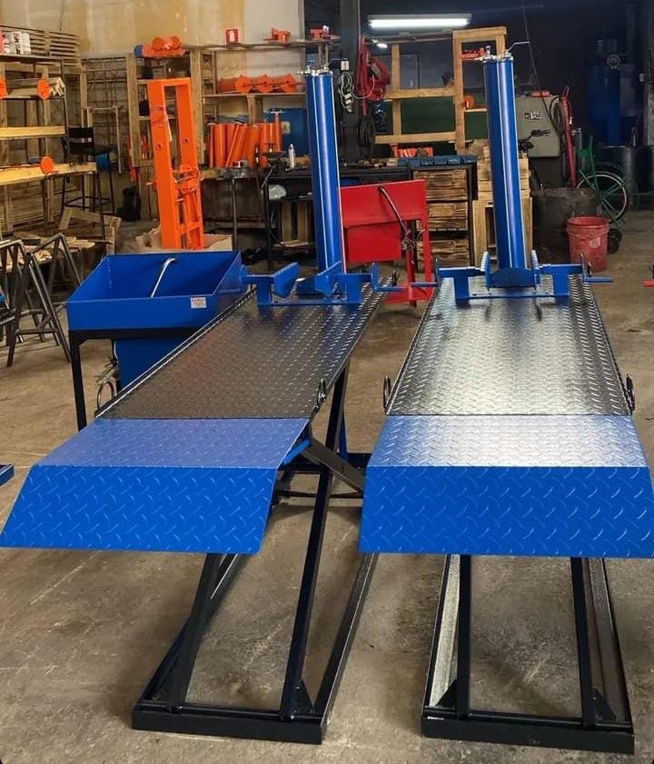 Rampa Pneumática Pistão Por Cima, Cap.300Kg - Image 3